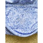 Athleta Elation 7" Biker Shorts XS Liquid Petals Periwinkle Purple Athleisure Photo 4