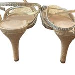 De Blossom Collection De Blossom iridescent rhinestone glittery strappy heeled sandals Photo 5