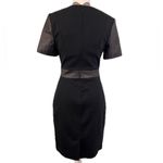 Antonio Melani NWT -  Black Rowan Leather Dress - Size 4 Photo 5