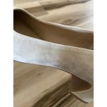 NYDJ  Women's Beige Suede Block Heel Pumps size 8.5 Photo 9
