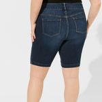 Torrid Jegging Blue Denim Bermuda Super Soft High Rise Shorts Photo 3