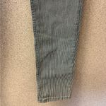 Levi's  524 Ultra Low Rise Skinny Leg Jeans with a blue and white striped pattern Photo 2