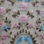 Mac Duggal  35111 Womens Ivory Embroidered Blouson Sleeve Boho Gown Dress Photo 8