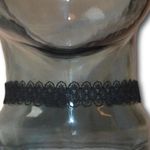 Delicate Lace Black Stretch Choker Necklace ~ NEW Photo 0