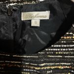 Shoshanna  Bridgette Jacquard Cocktail Dress Womens 0 Multicolor Metallic Photo 6