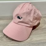 Vineyard Vines Pink Baseball Hat Cap Strap Back Blue Whale Cotton One Size Photo 0