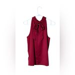 Gap  Vibrant Sled Red Halter Blouse,Size S,Satin,100% polyester,Made in Vietnam Photo 5