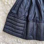 Alexander McQueen navy blue cotton quilted A-line skirt size IT38 S small Photo 7