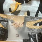 CALIA by Carrie Underwood Gray and Gold Button Down Shirt Size XL Photo 1