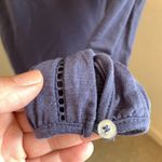 Max jeans Nightshadow Blue Long Sleeve Top Size Small Photo 10