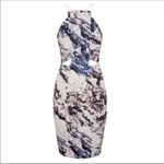 Kendall + Kylie  x Topshop Marble Print Cutout Midi Dress Size 8 | ASOS Exclusive Photo 9
