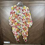Rachel Roy Blossom Print Cover-Up Poncho Size M Photo 1