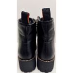 French Connection  Combat Boots Size 8.5 Black Lace Up Chunky Heel NEW‎ Photo 7