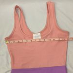 DB Colorblock Sleeveless Maxi Tank Dress woman’s size small Purple Photo 8