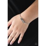 Paparazzi Pretty Priceless Silver Bracelet (164) Photo 0
