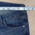 Vintage America Blues Stretch Denim Cropped Skinny Jeans Mid Rise Size 8/29 Medi Blue Photo 8