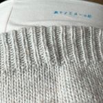 American Eagle  Sweater Natural Oatmeal Oversized Cable knit Hoodie Womens XS S Photo 9