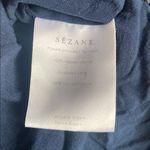 Sézane  Joe navy blue white flower print dress 2 Photo 8