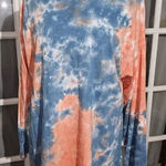 We The Free  People Womens Long Sleeve‎ Be Free Tie Dye Shirt Small Photo 0