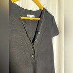 James Perse  Standard Rib Henley Dress | 4 Photo 4