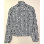 Anthropologie NWT Allfenix x  Black and White Leopard Print Cropped Bomber Jacket Photo 6