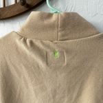 Dudley Stephens Tan Baldwin Mock Neck Terry Cloth Style Sweater XS Photo 8