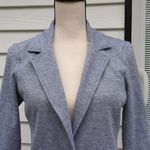 matty m  Single Button 3/4 Rolled Sleeve Knit Blazer Photo 3