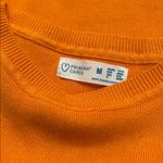 Primark  cropped orange sweater tank Photo 4