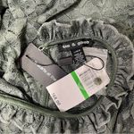 Cable & Gauge  Green Lace Mock Neck Blouse Long Sleeve Size Large Nwt Photo 10