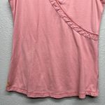 Lole  Soft Girl Ruffle Kawaii Chic Coquette Preppy Romantic Womens Top Sz Small Photo 3