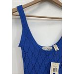 Guess Royal Blue Stretch Knit Sleeveless Pencil Dress - Size S Photo 5