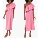 Tuckernuck Pomander Place Florencia One Shoulder Dress Flamingo Pink Size XS Photo 1