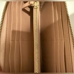 Kate Spade  Joeley Rose Gold Glitter Continental Zip Around Wallet Large Photo 6