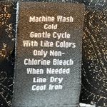 D.F.A. NEW YORK Medallion Damask Size 8 Black Pull Photo 4