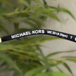 Michael Kors Eyeglasses 0MK3018 Nao 1195 BLACK GOLD-TONE CLEAR LENS, 54/17/140 Photo 5