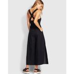Seafolly  Womens Black Criss Cross Back One Piece Jumpsuit Photo 2
