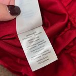 Rachel Parcell Puff Sleeve Peplum Skirt Midi Dress Red Velvet Size Small NWT Photo 10