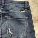 KanCan Distressed Skinny Cropped Ankle Jeans Blue Size 26 Photo 6