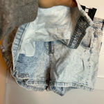 No Boundaries  Acid Wash Mini Skort Photo 4