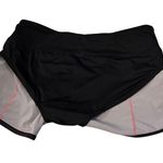 Lululemon Speed Short 4-way Stretch 2.5" in Heathered Black / Black / Boom Juice Photo 6