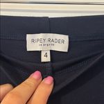 Ripley Rader Navy Ponte Knit Wide Leg Pant Size 4 Large Blue Photo 2