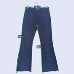 Hidden Skater High Rise Cropped Flare Jeans 27 Black Minimalist Punk Edgy Grunge Photo 7