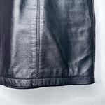 wilson's leather Wilson Maxima Black Leather Skirt Size 10 Photo 3