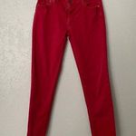 Fossil  red super skinny jeans Photo 0