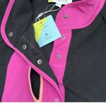 Hippie Rose NWT  Colorblock Snap-Neck Fleece Pullover – Size M (Semi Cropped) Photo 1