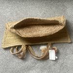 America & Beyond bag enshrine handwoven Stylish Tan Woven Jute Tote Bag New XL Photo 5