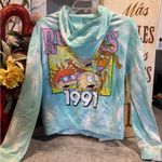 Nickelodeon RugRats Tie Dye Pullover Hoodie M.  Photo 2