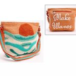 America & Beyond Make Waves bag NWT Orange Photo 1