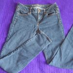 American Eagle  Outfitters super stretch jegging jeans in dark wash blue size 2. Photo 7