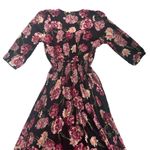 Jaase  Indiana Floral Button Bodice Split Front Maxi Dress S Boho Gypsy Indie Photo 9